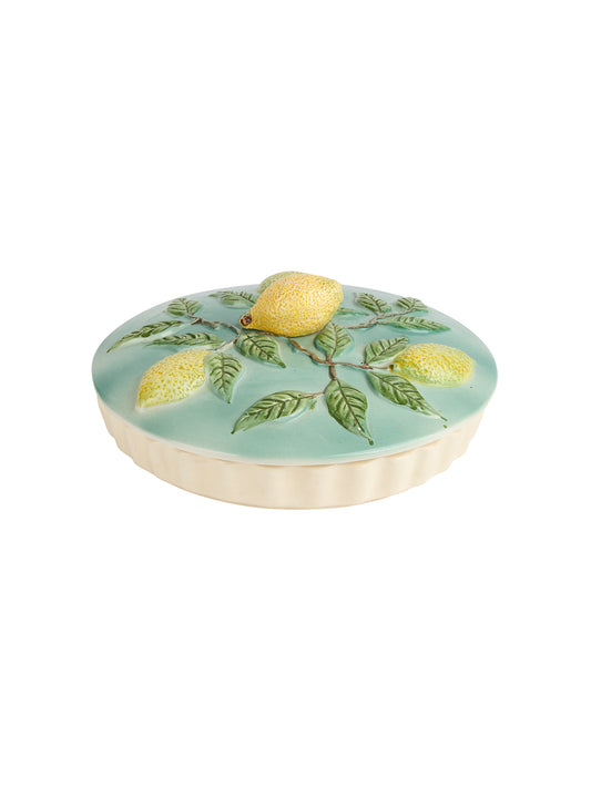 Vintage Retro Portuguese Lemon Pie Keeper Weston Table