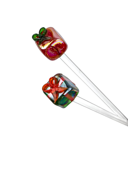 Vintage Retro Presents Glass Highball Cocktail Stirrers Weston Table