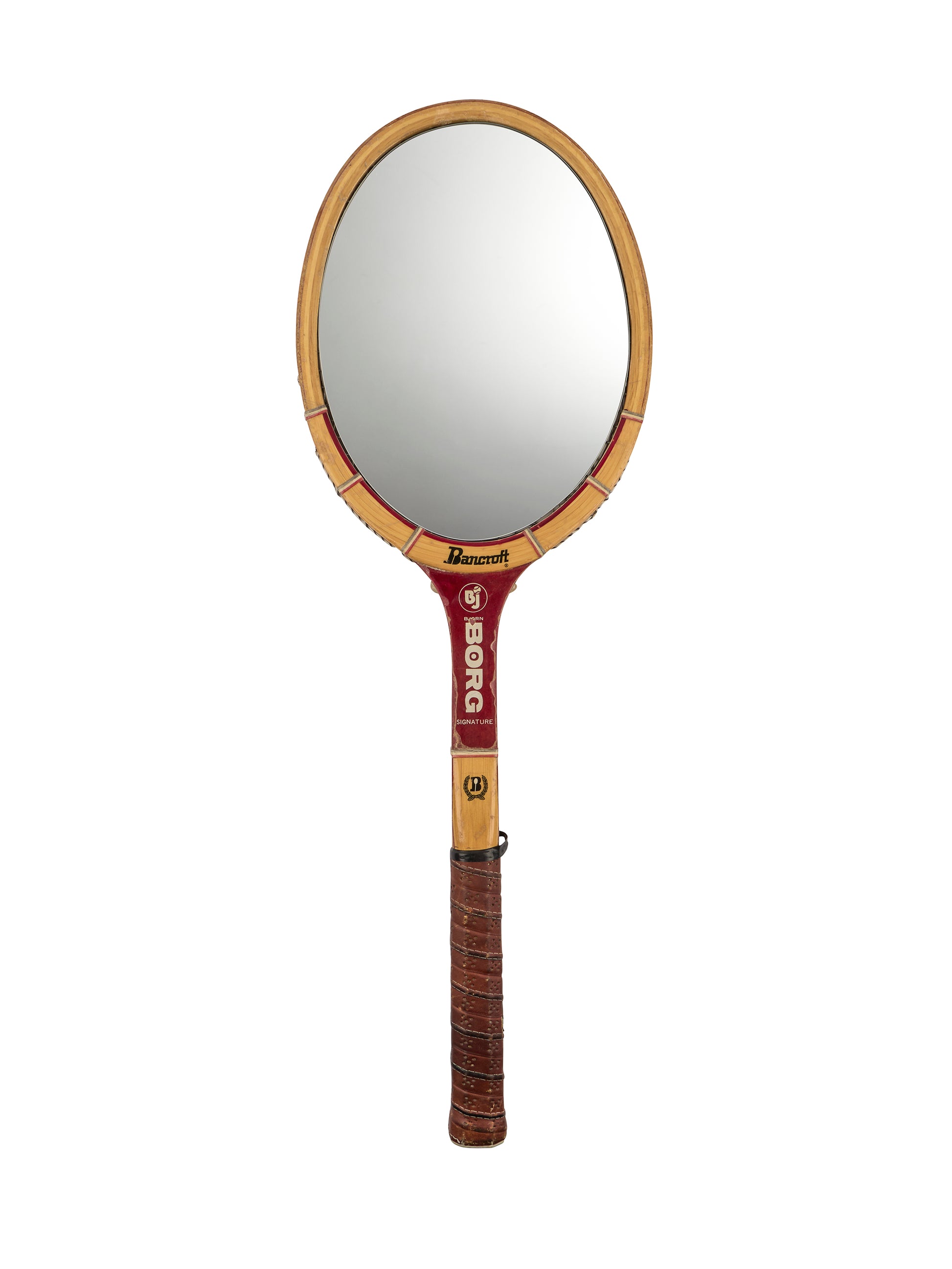 Vintage Retro Tennis Racquet Mirror Weston Table
