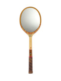 Vintage Retro Tennis Racquet Mirror Eleven Weston Table