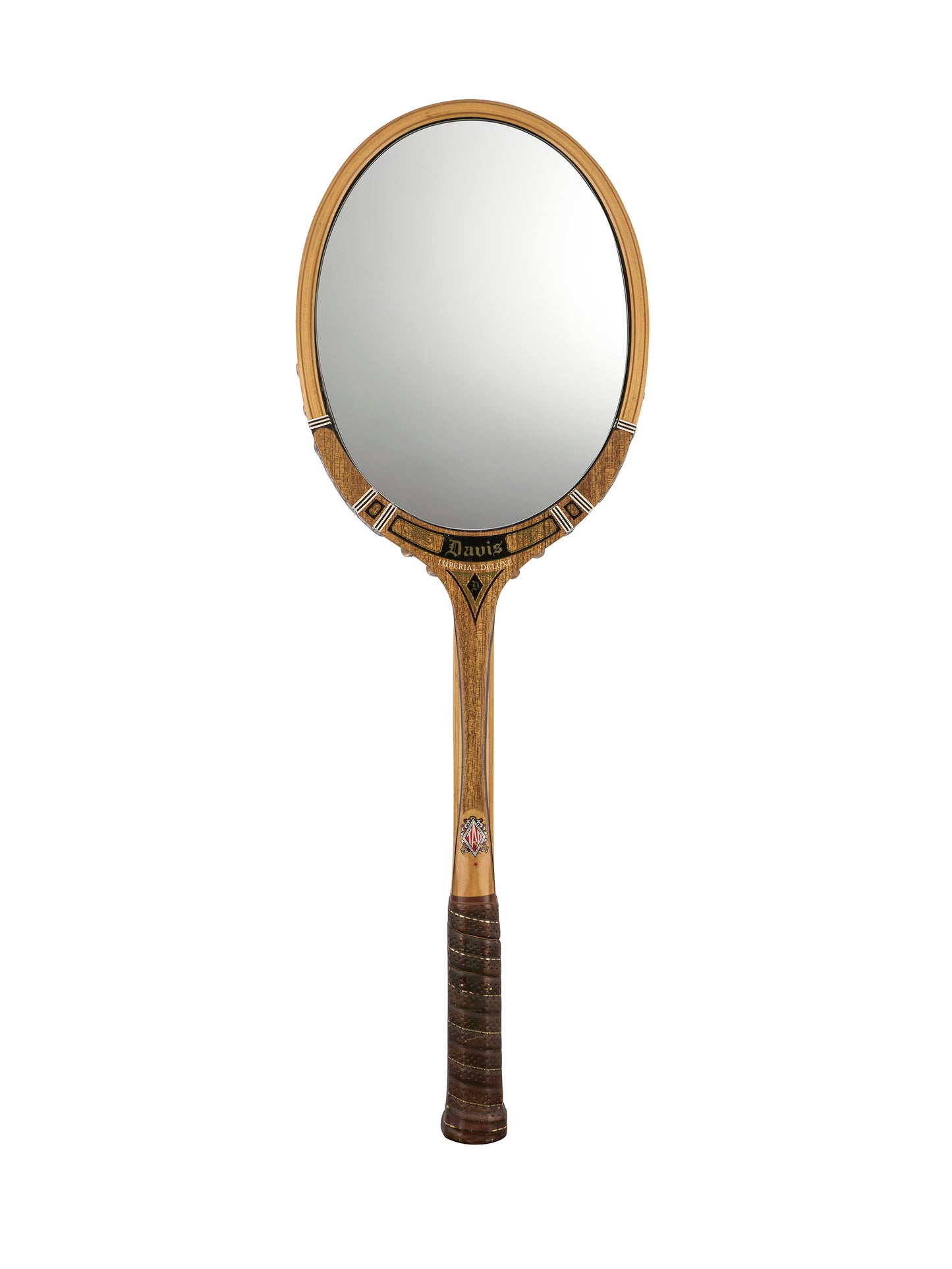 Vintage Retro Tennis Racquet Mirror Weston Table