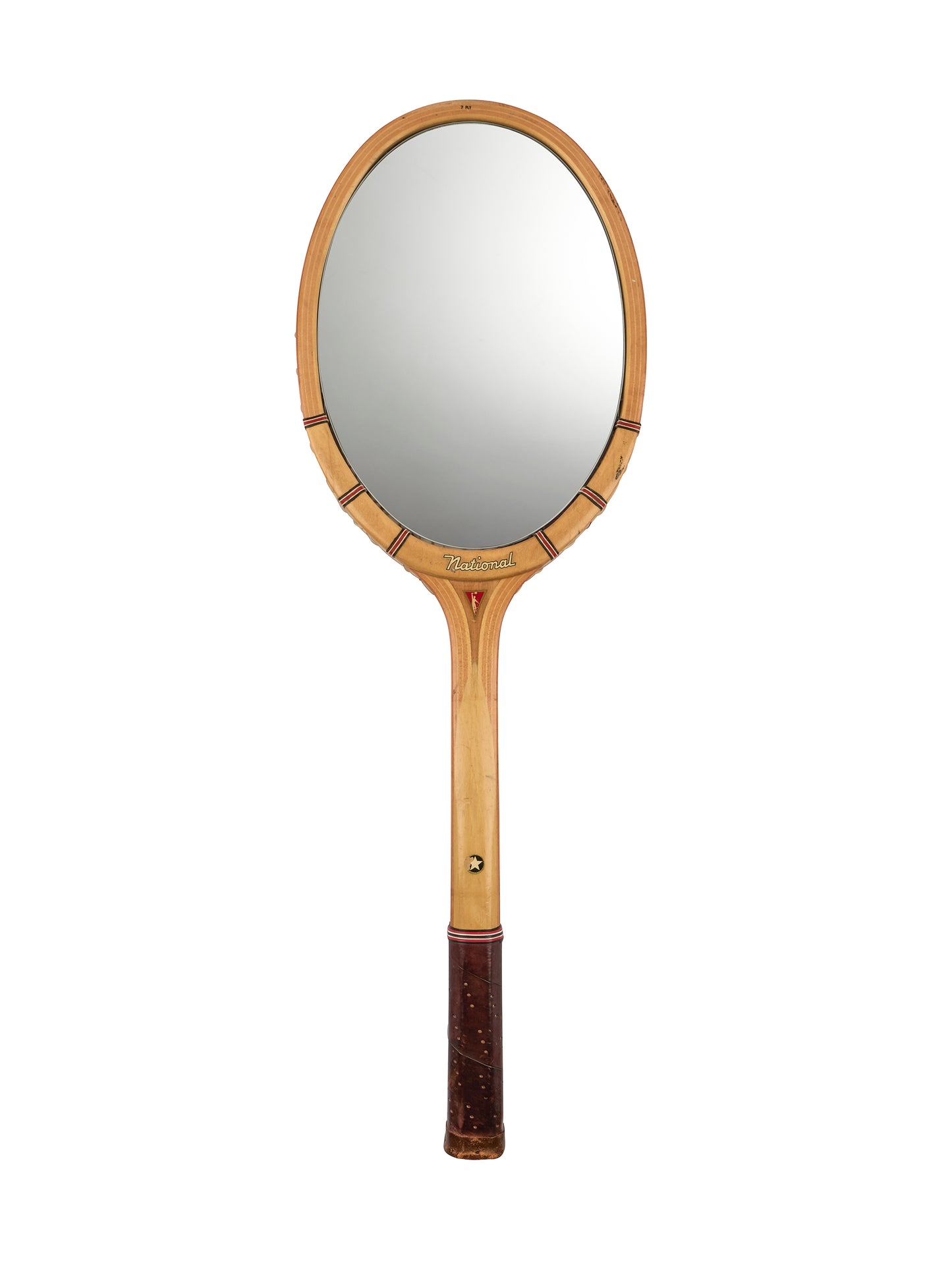Vintage Retro Tennis Racquet Mirror Weston Table