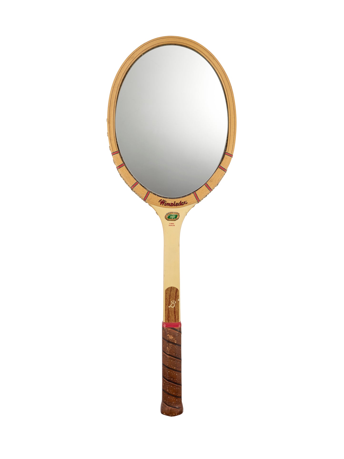 Vintage Retro Tennis Racquet Mirror Weston Table