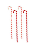 Vintage Retro Two Stripes Striped Candy Cane Glass Stirrers Weston Table