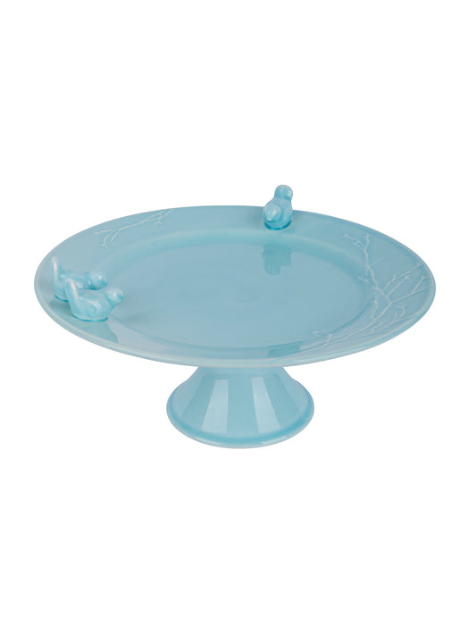 Vintage Robin's Egg Bird Bath Cake Stand Weston Table