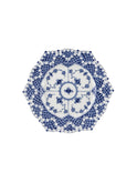 Vintage Royal Copenhagen Blue Fluted Double Lace Plate Two Weston Table