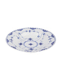Vintage Royal Copenhagen Blue Fluted Full Lace 10" Soup Bowl Weston Table