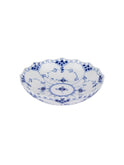 Vintage Royal Copenhagen Blue Fluted Full Lace 8.25" Bowl Weston Table
