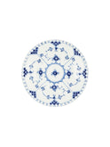 Vintage Royal Copenhagen Blue Fluted Full Lace Canape Plate 6 Inch Weston Table