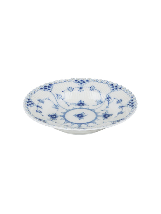 Vintage Royal Copenhagen Blue Fluted Full Lace Small Bowl Weston Table