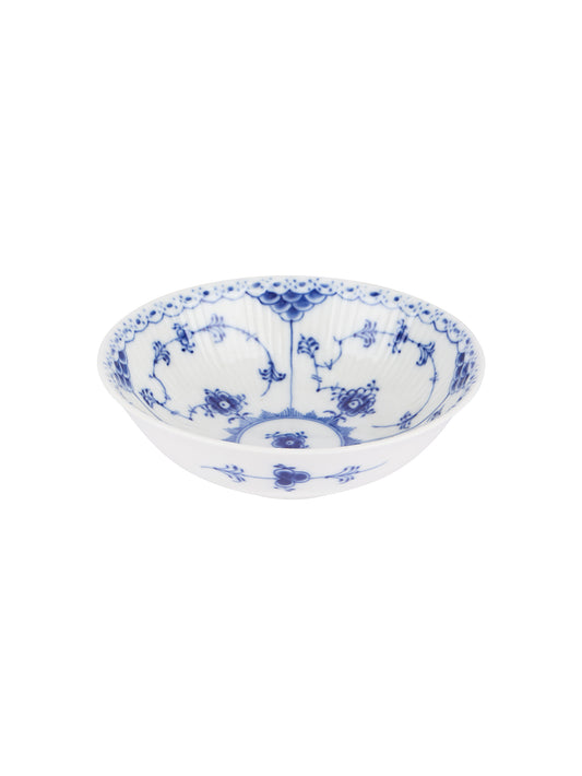 Vintage Royal Copenhagen Blue Fluted Half Lace 6.3" Bowl Weston Table