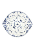 Vintage Royal Copenhagen Blue Fluted Plain Cake Plate Weston Table