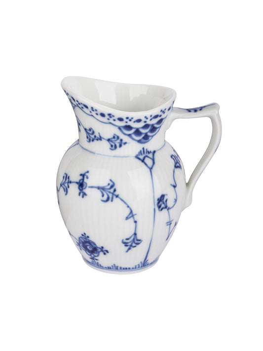 Vintage Royal Copenhagen Blue Fluted Half Lace Creamer Weston Table