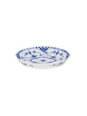 Vintage 1930s Royal Copenhagen Blue Fluted Half Lace Pickle Dish Small Weston 