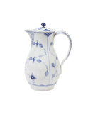 Vintage Royal Copenhagen Blue Fluted Half Lace Chocolate Pot Weston Table