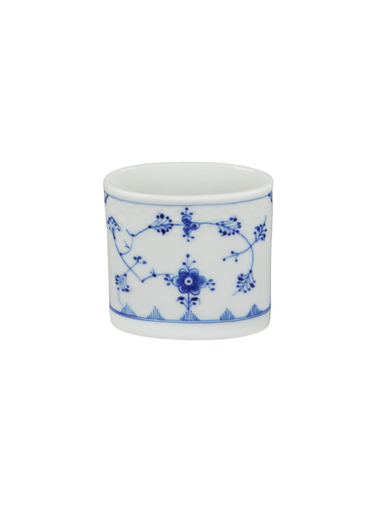 Vintage Royal Copenhagen Blue Fluted Plain Toothpick Holder Two Weston Table