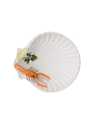  Vintage Scallop Shell Seafood Dish Weston Table 