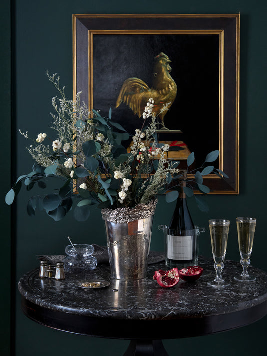 Vintage Silver Plate Acanthus Champagne Bucket Weston Table