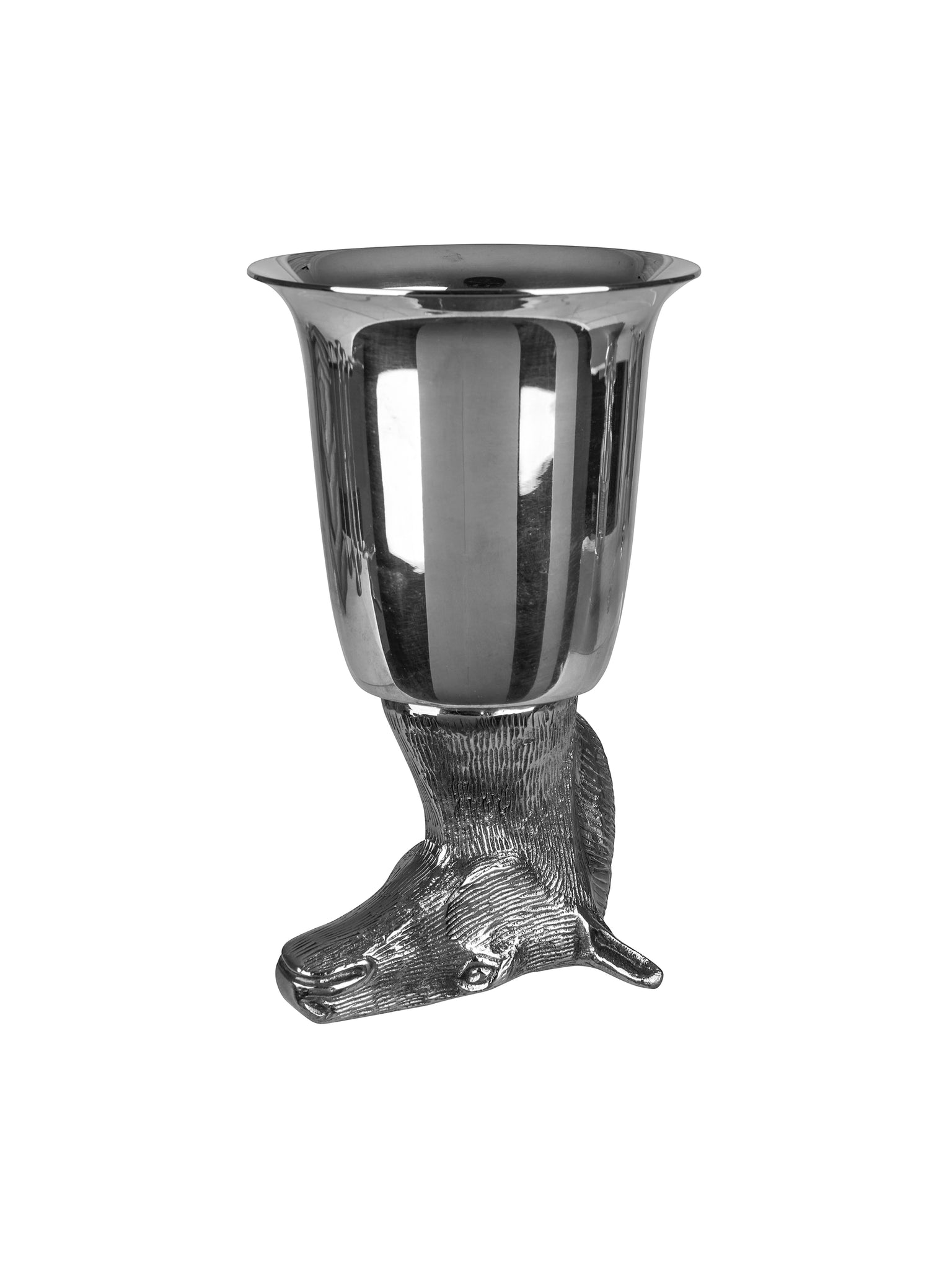 Vintage Silver Plate Horse Stirrup Cup Weston Table