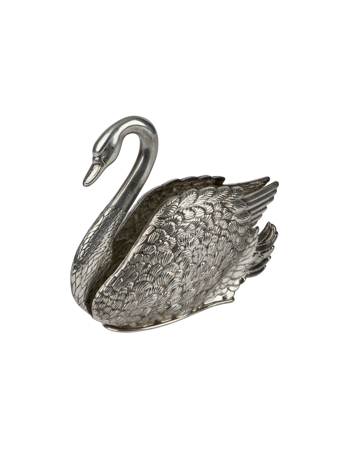 Vintage Silver Plate Swan Letter Holder Two Weston Table