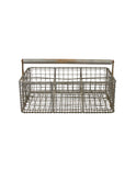 Vintage Six Compartment Wire Caddy Weston Table