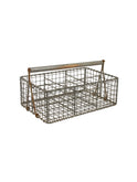 Vintage Six Compartment Wire Caddy Weston Table