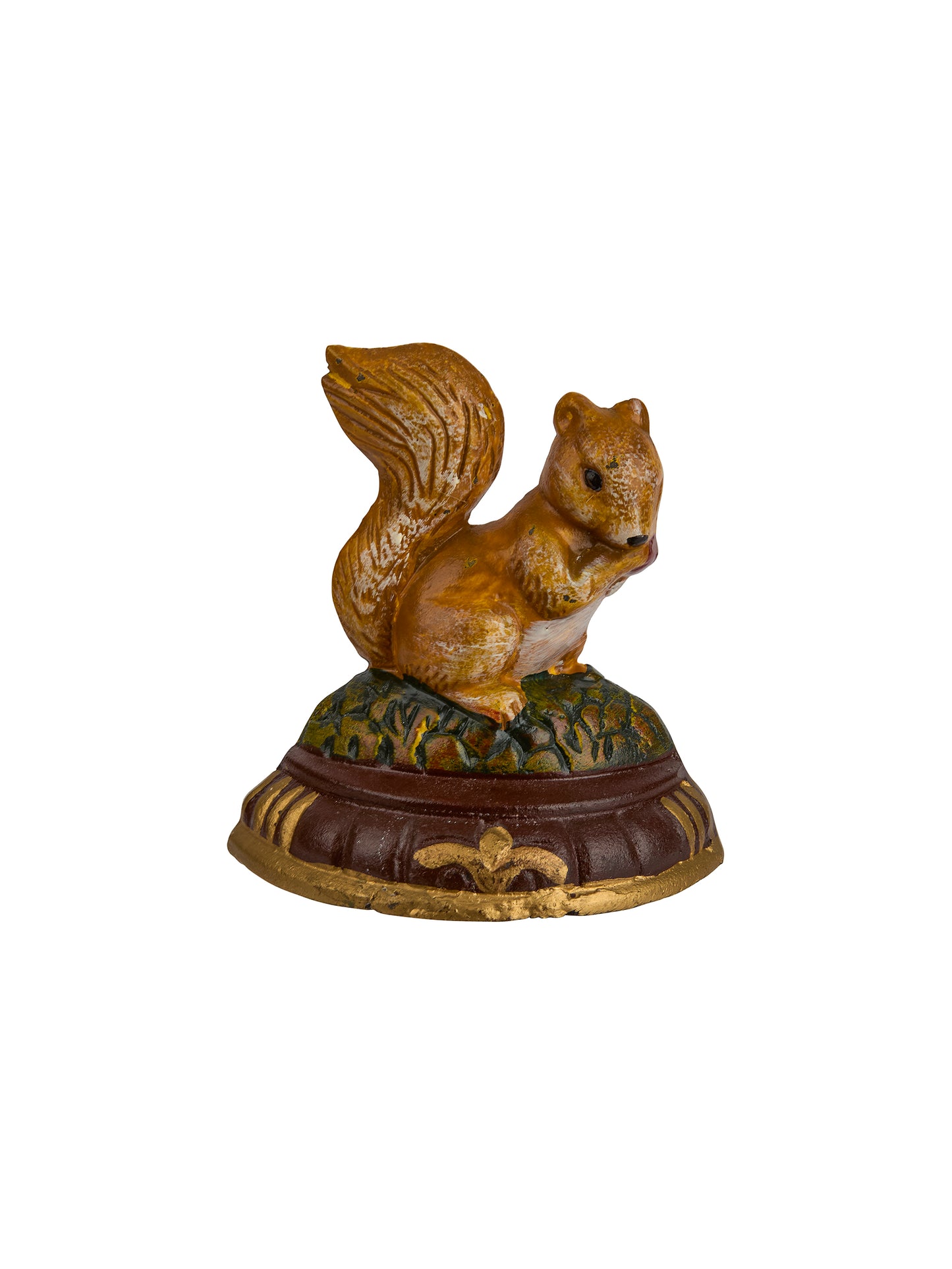 Vintage Small Squirrel Cast Iron Doorstop Weston Table