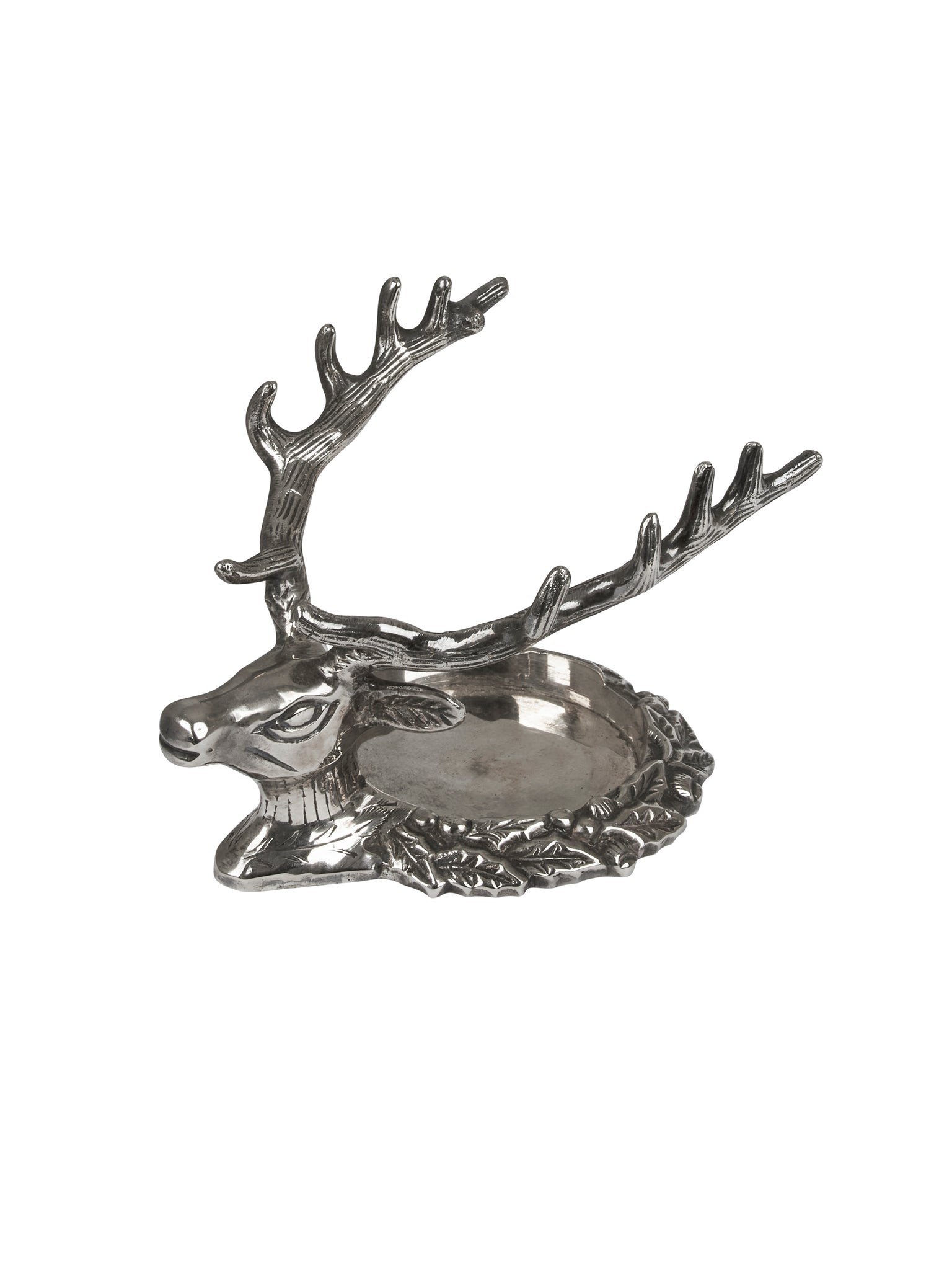 Vintage Stag and Holly Wine Bottle Holder Weston Table