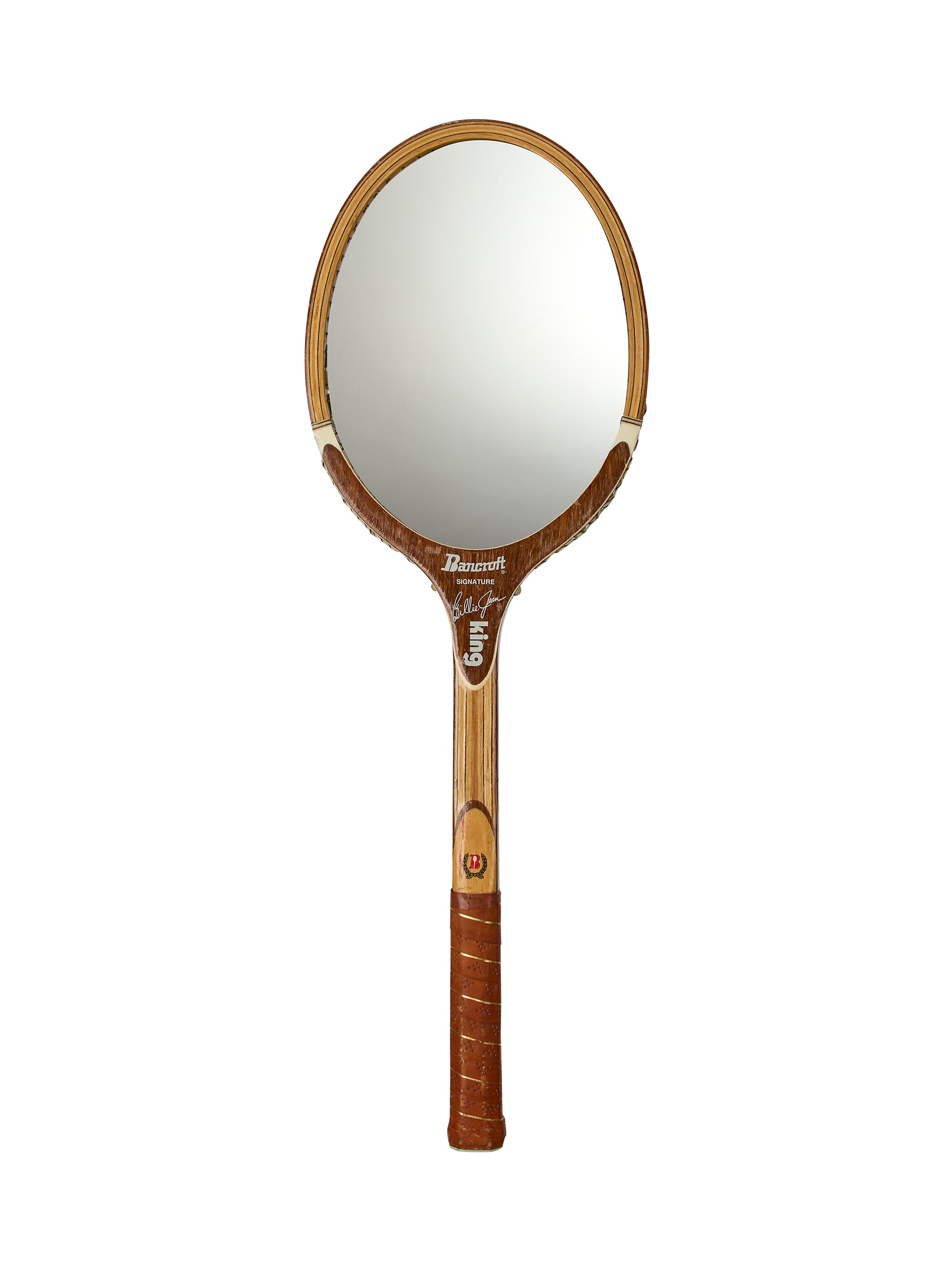Vintage Tennis Racquet Mirror Weston Table