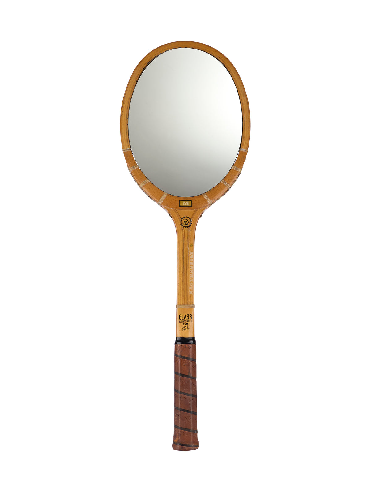 Vintage Tennis Racquet Mirror