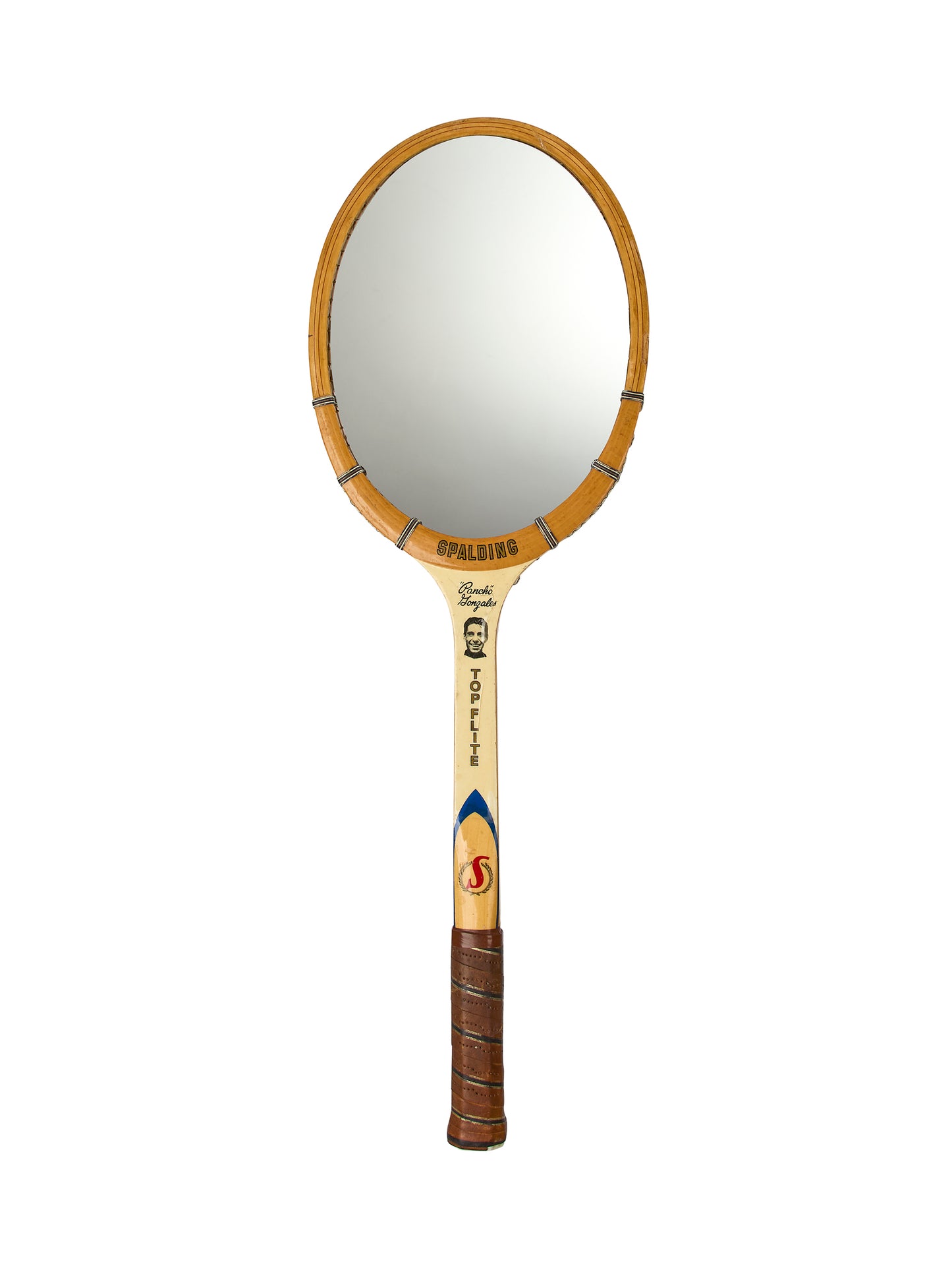 Vintage Tennis Racquet Mirror Weston Table