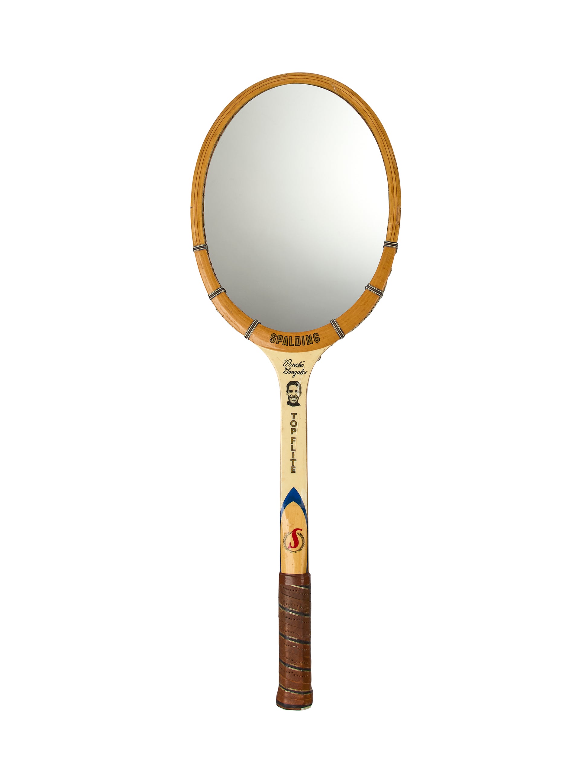 Vintage Tennis Racquet Mirror Weston Table
