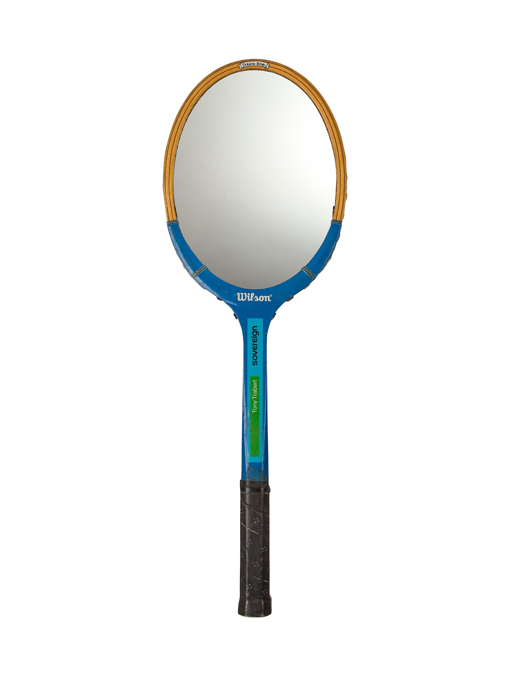 Vintage Tennis Racquet Mirror Weston Table