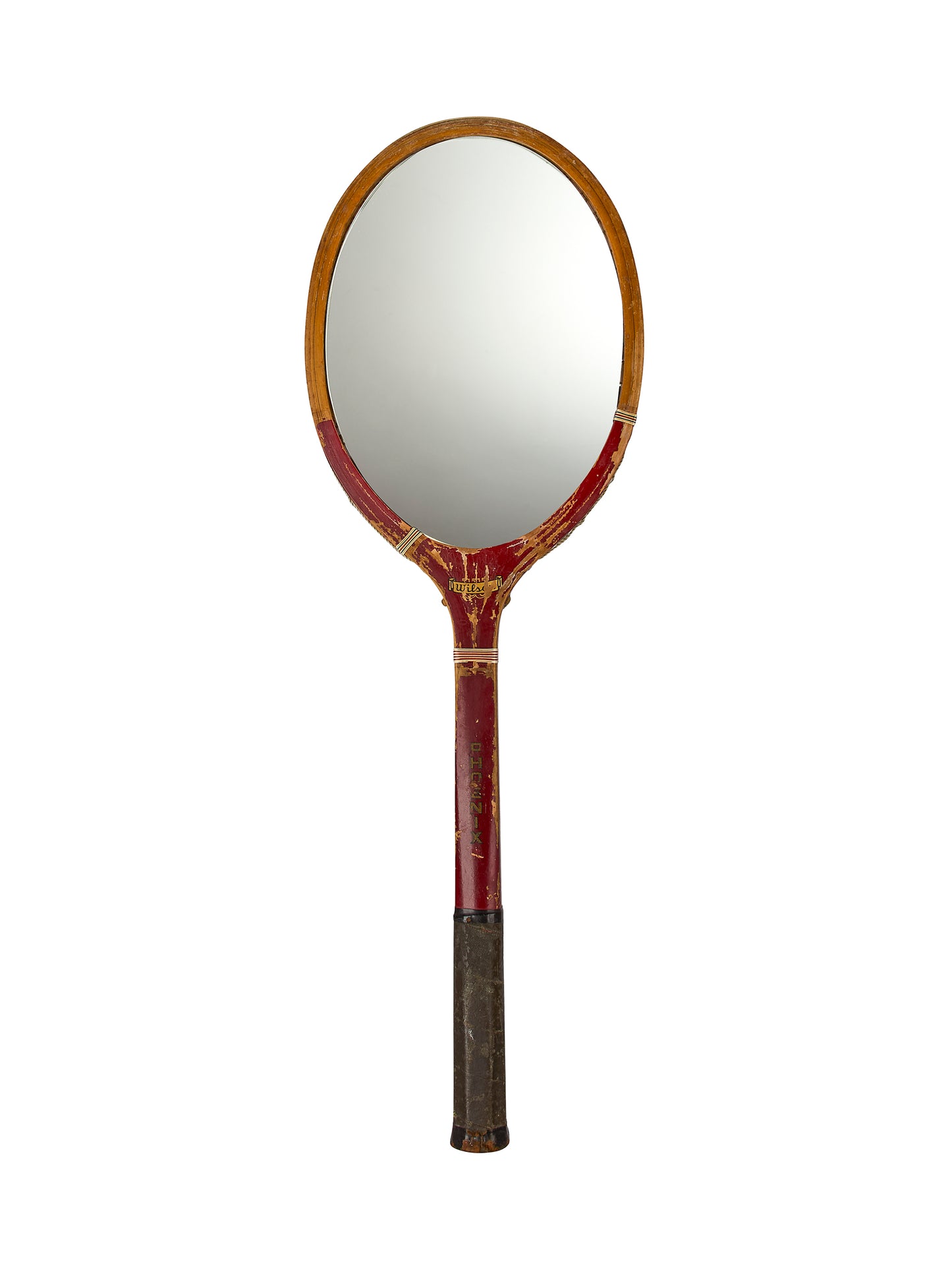 Vintage Tennis Racquet Mirror Weston Table