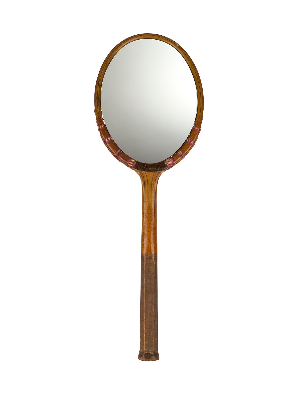 Vintage Tennis Racquet Mirror Two Weston Table