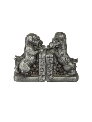  Vintage Terrier Puppies Bookends Weston Table 