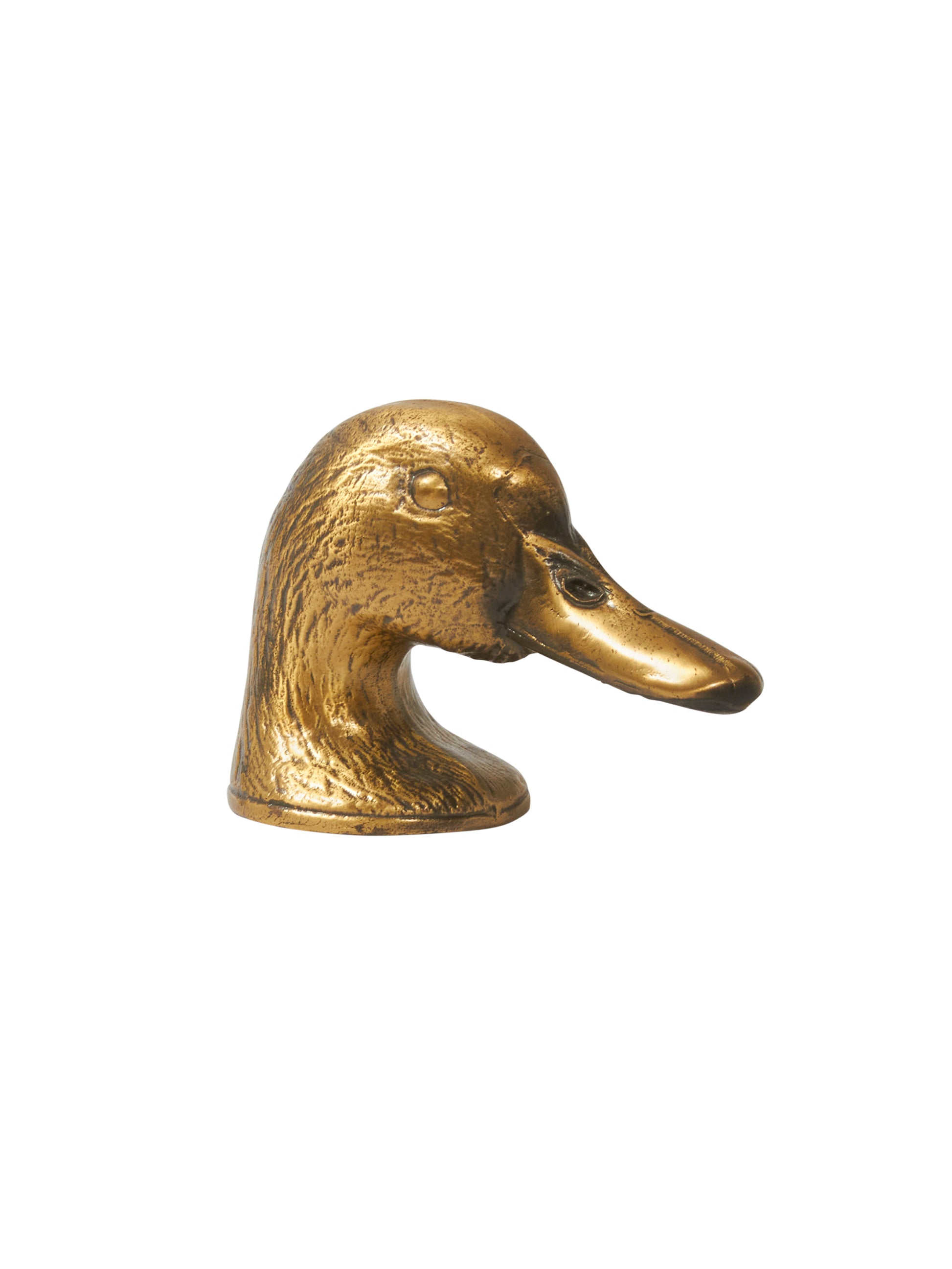 Shop the Vintage Textured Brass Duck Head Bottle Opener at Weston Table