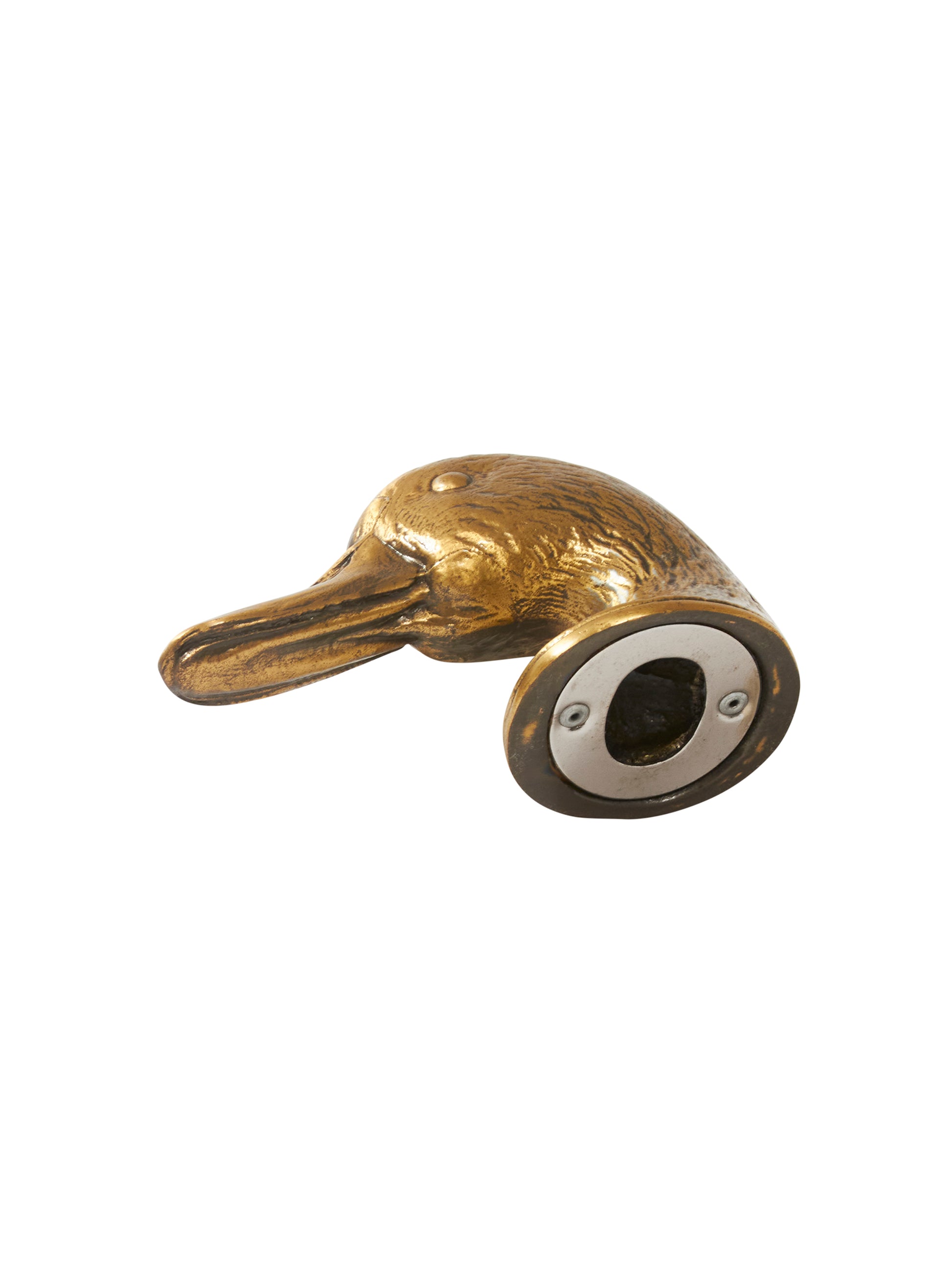 Shop the Vintage Textured Brass Duck Head Bottle Opener at Weston