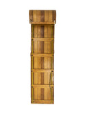Vintage 1960s Wood Toboggan Three Weston Table