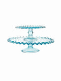 Vintage Two Tier Light Blue Cake Stand Weston Table