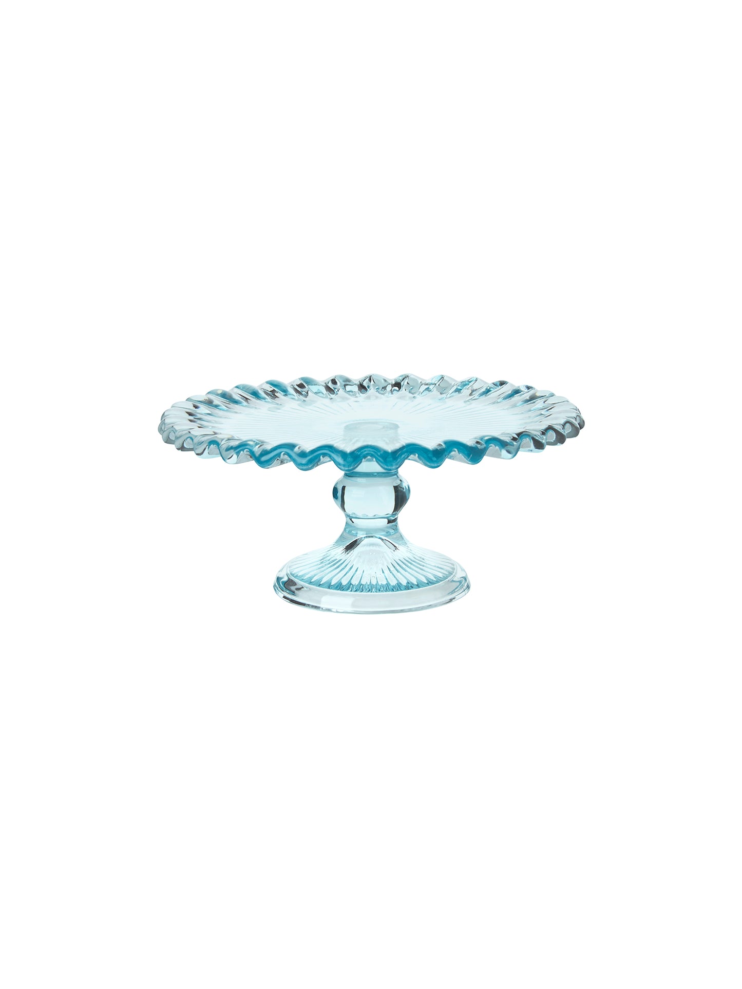 Vintage Two Tier Light Blue Cake Stand Weston Table