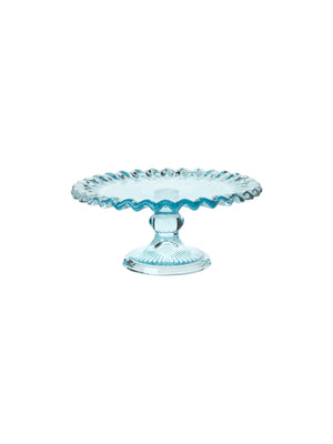  Vintage Two Tier Light Blue Cake Stand Weston Table 