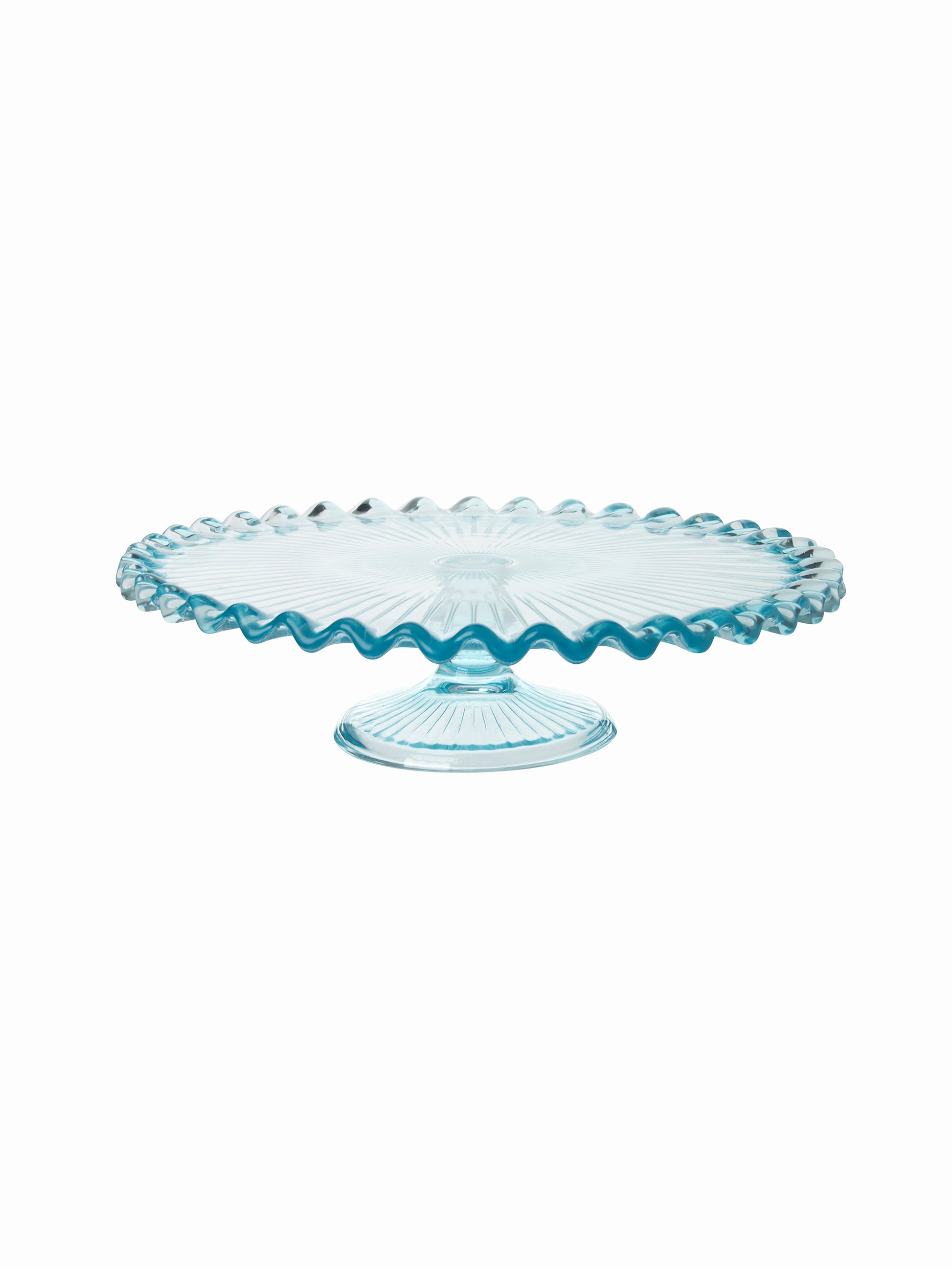 Vintage Two Tier Light Blue Cake Stand Weston Table