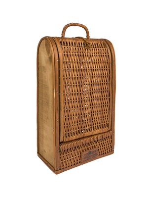  Vintage Veramonte Chile Wicker Wine Carrier Weston Table 