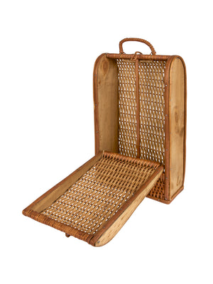  Vintage Veramonte Chile Wicker Wine Carrier Weston Table 