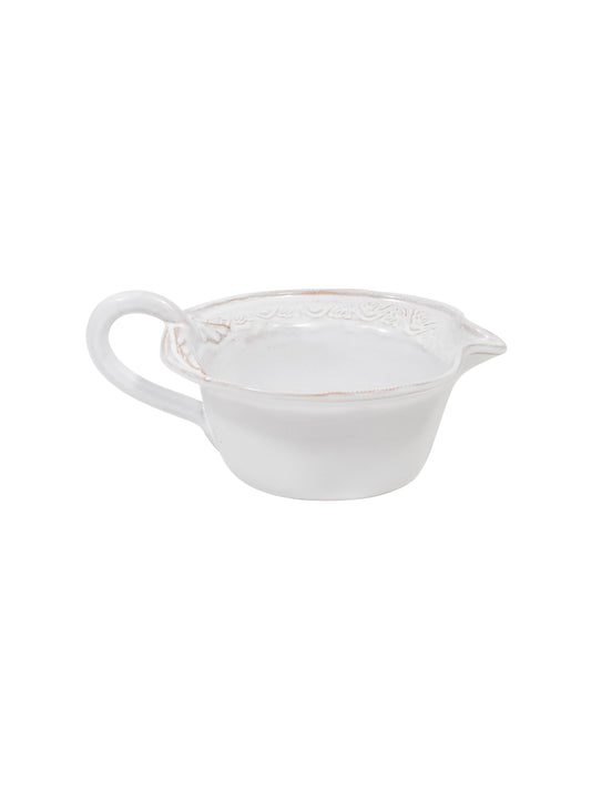 Vintage Vietri Bellezza White Sauce Boat Weston Table