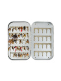 Vintage Wheatley English Fly Box 31 
Flies 110 Clips Weston Table