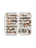 Vintage Wheatley English Fly Box 89 Flies Weston Table