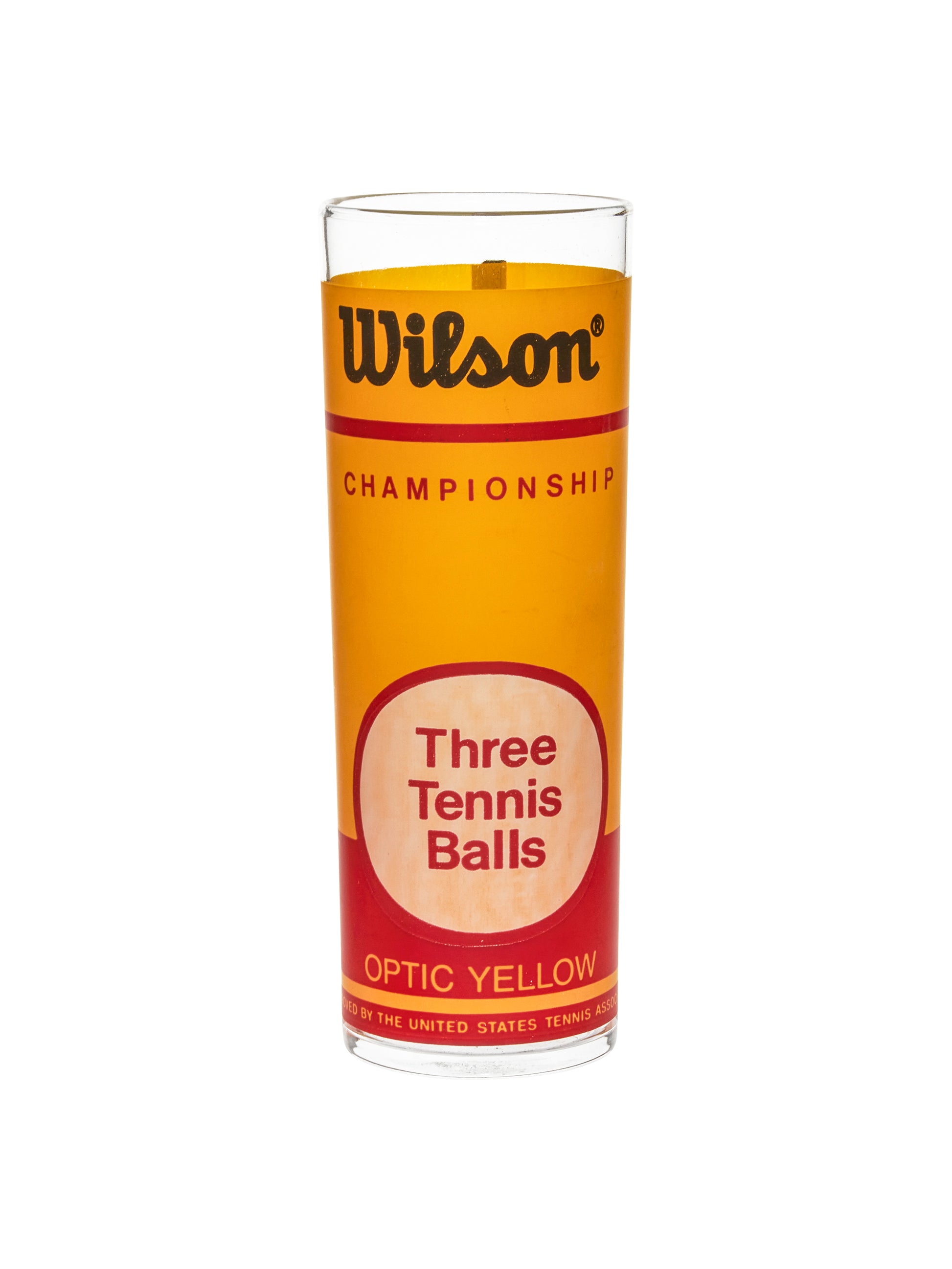 Vintage Wilson Tennis Highball Glass Style Two Weston Table