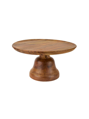  Vintage Wood Pedestal Cake Stand Weston Table 